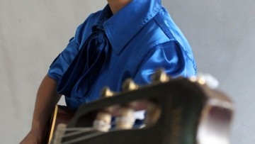 Cludia Ferraz  musicista com especialidade em musicoterapia (Crdito: Kelson Fontinele)